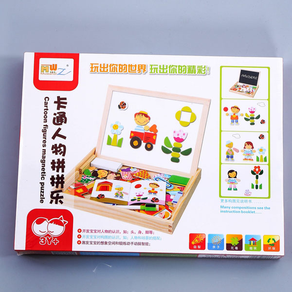 Bán sỉ Bộ ghép hình nam châm bằng gỗ sáng tạo cho bé